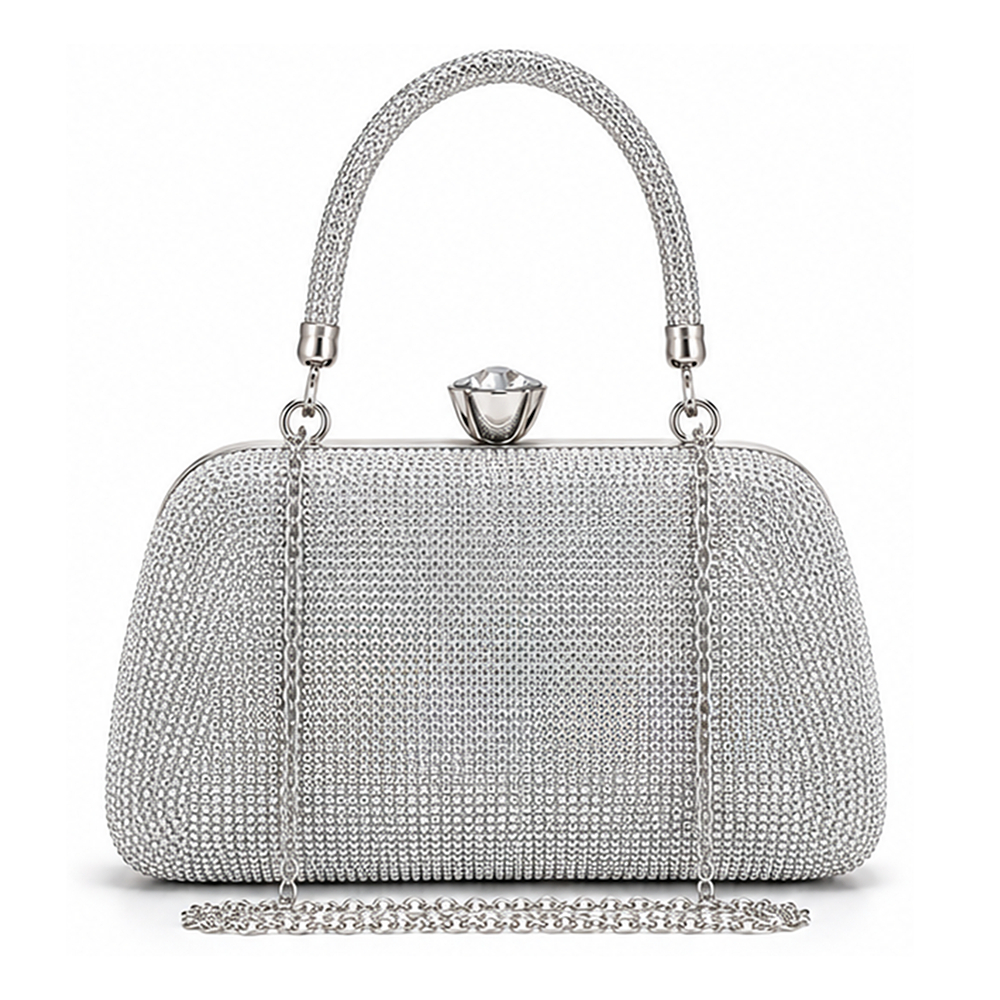 Clutch Bag 14 Silver
