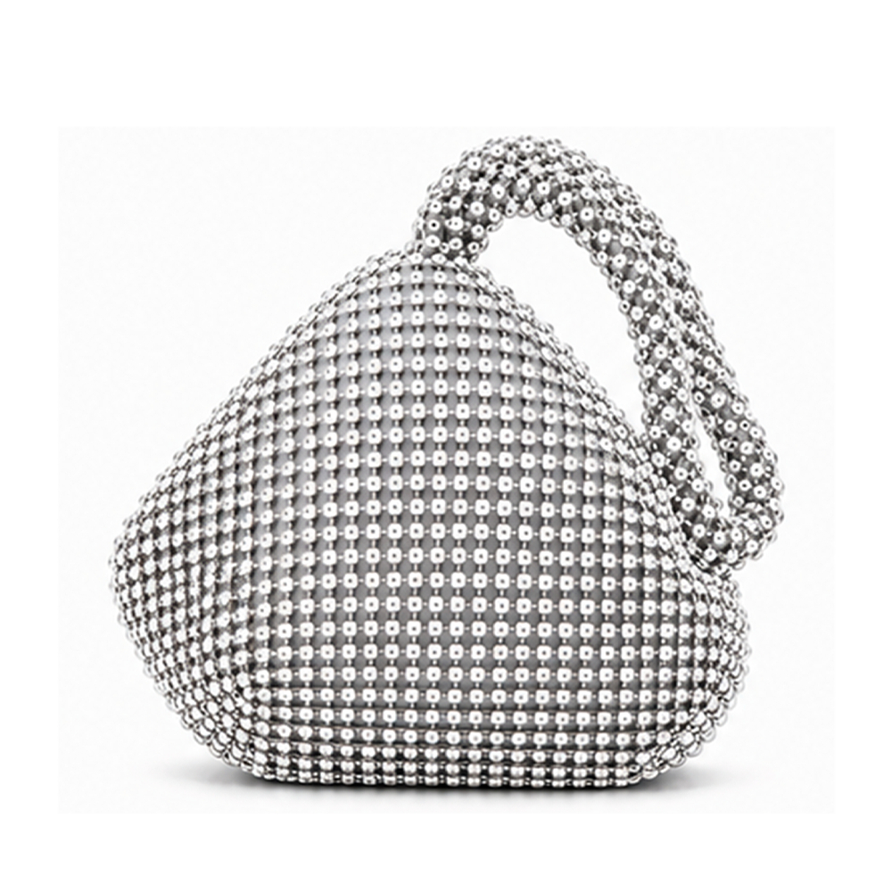Clutch Bag 28 Silver